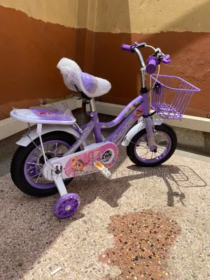 Kids Bicycle Size 12 Purple Brand New With Training Wheels