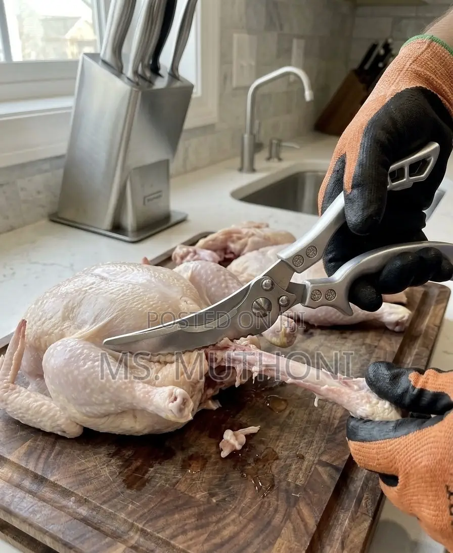 Spring-Loaded Meat Shears