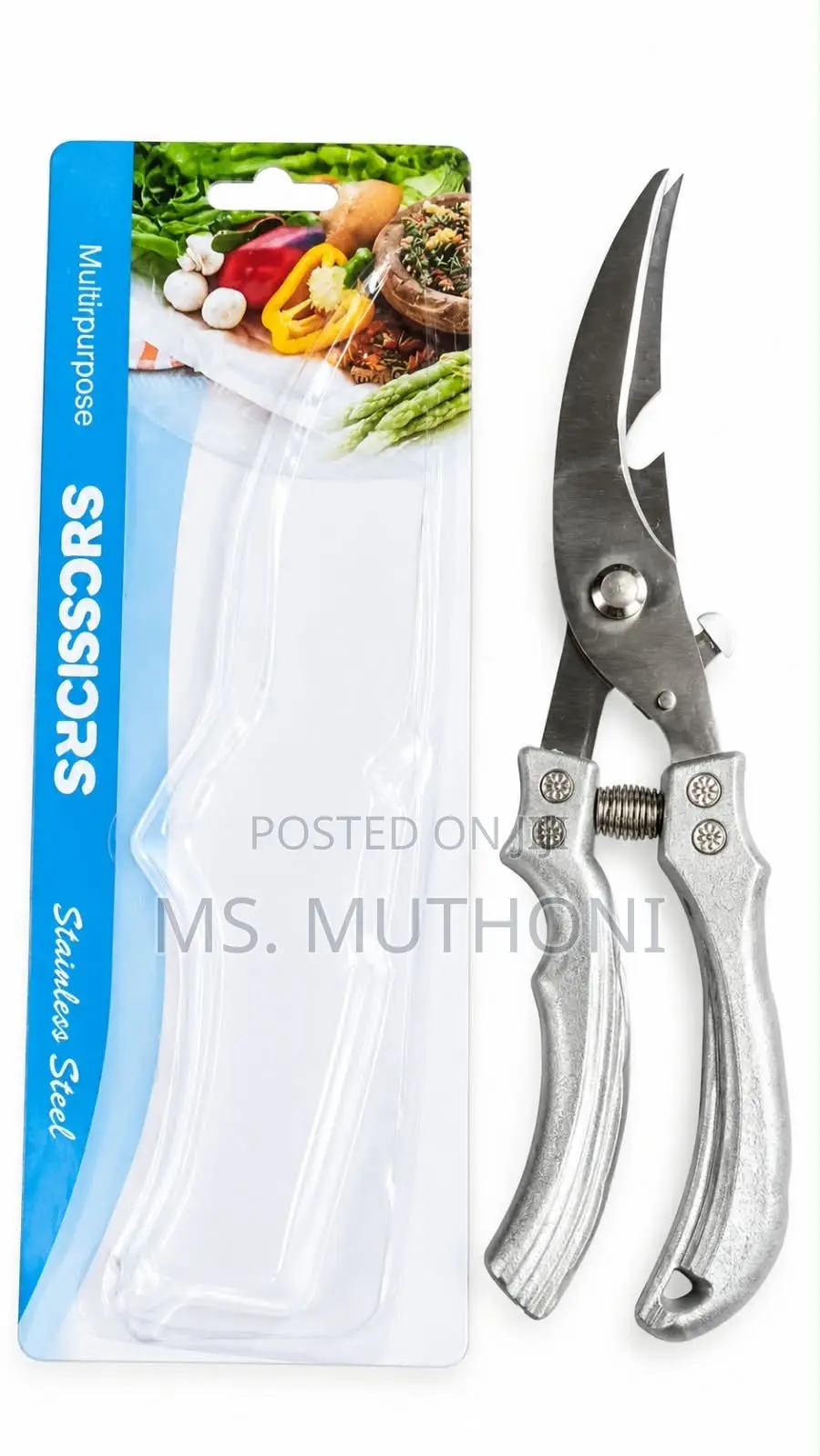 Spring-Loaded Meat Shears
