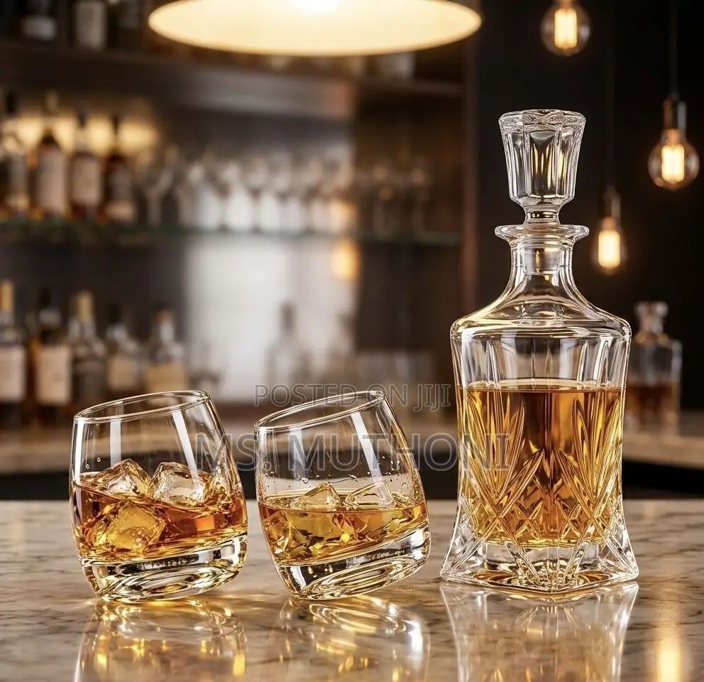 270 Ml 6pcs Rocking Whiskey Glasses