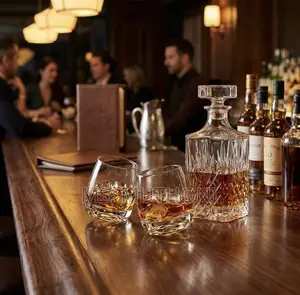 6pcs Tilting / Wobbling Whiskey Glasses