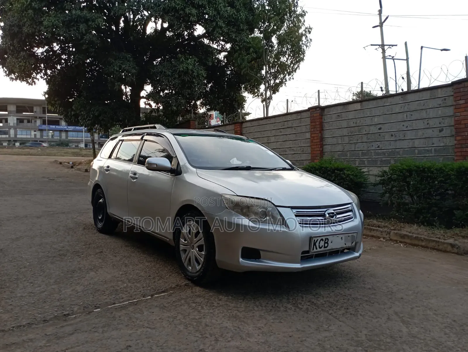 Toyota Corolla Fielder 2008 Silver