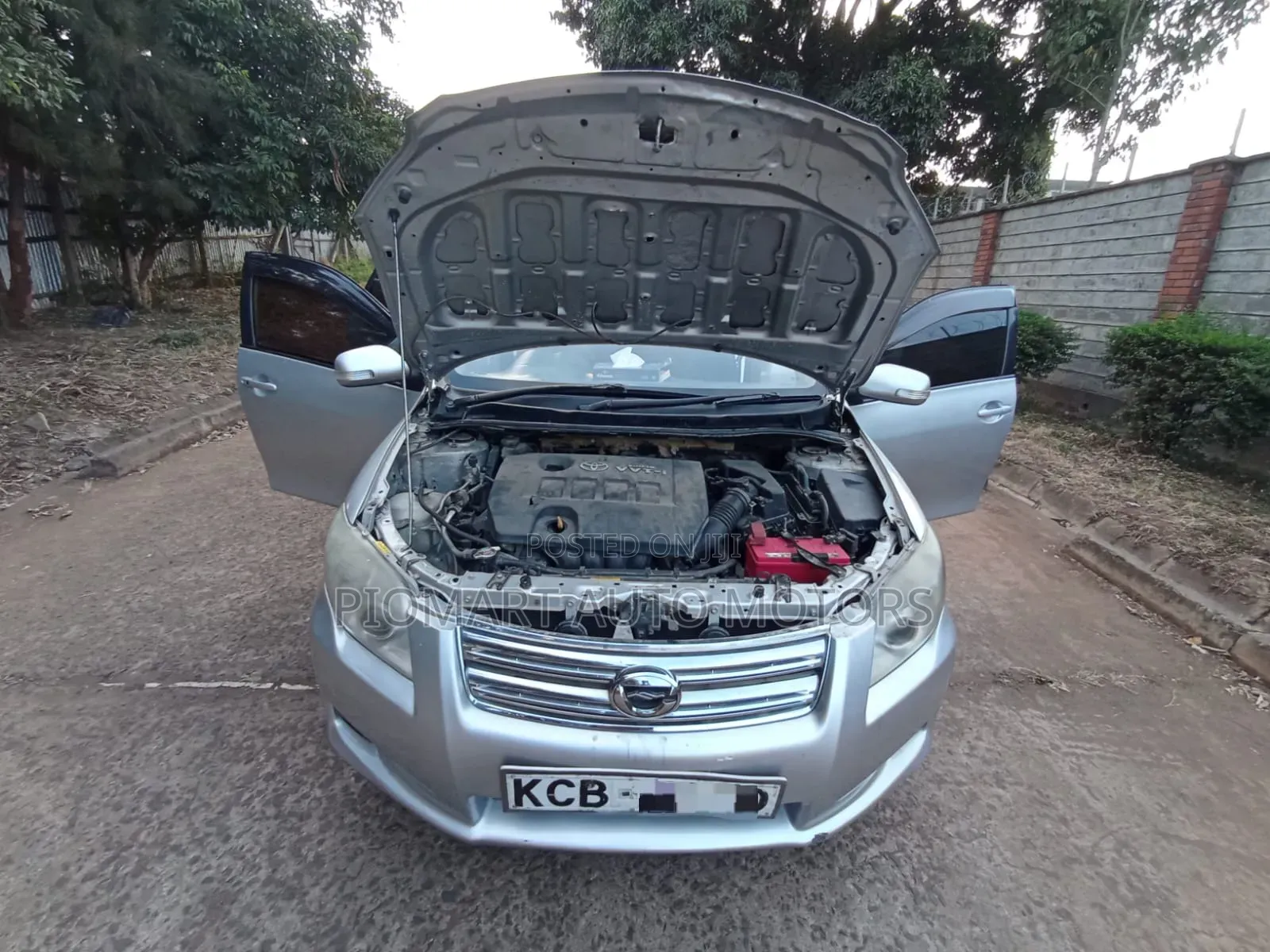 Toyota Corolla Fielder 2008 Silver