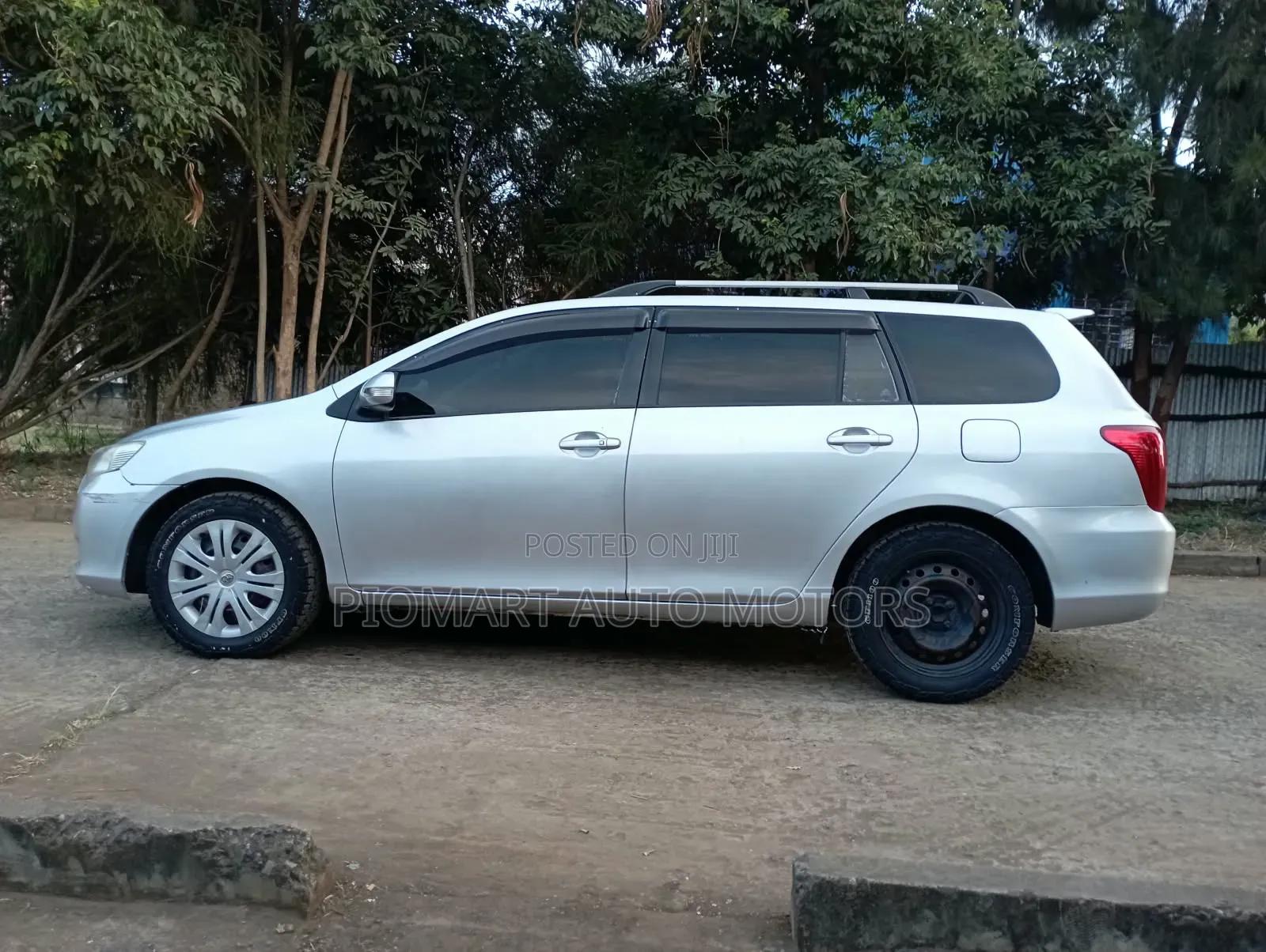 Toyota Corolla Fielder 2008 Silver