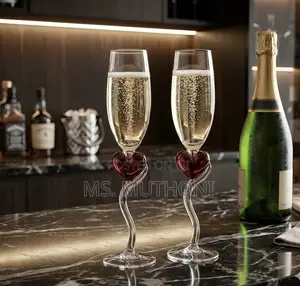 6 PCS Aesthetic Champagne Flutes