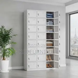 Office Cabinet; 24 Drawers Office Files Storage Gym Cabinet