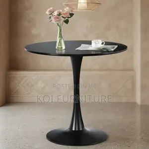 Coffee Table; Round Marble Home Office Staffs Coffee Table