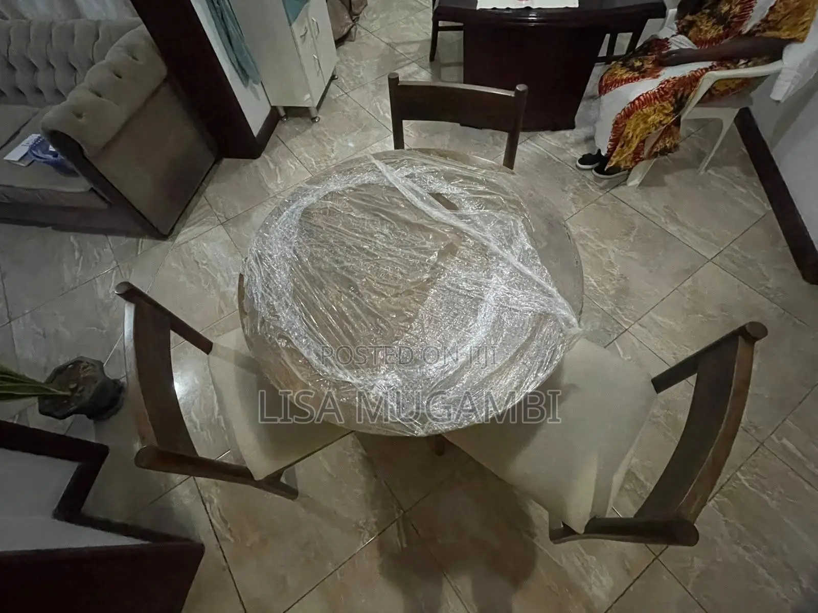 Hardwood Dining Set by Lisa