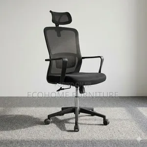 Office Chair – Mesh Chair With Headrest