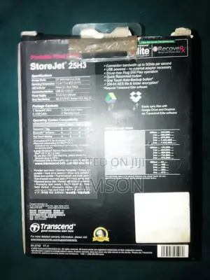 Transcend External Hard Drive 2TB