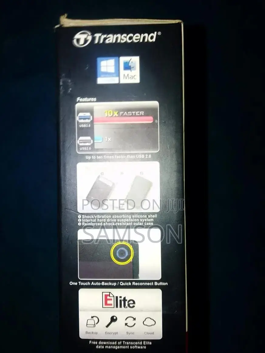 Transcend External Hard Drive 2TB
