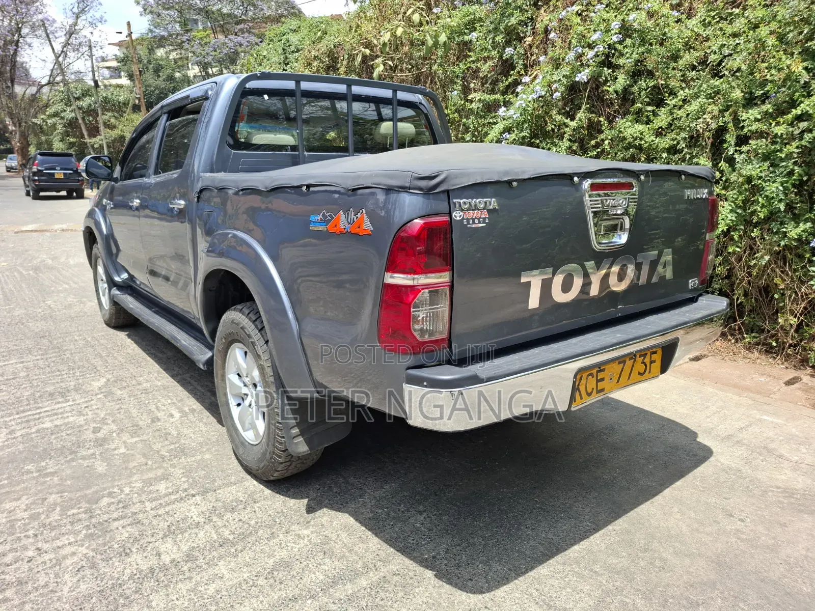 Toyota Hilux 3.0 D-4D Double Cab 2008 Gray