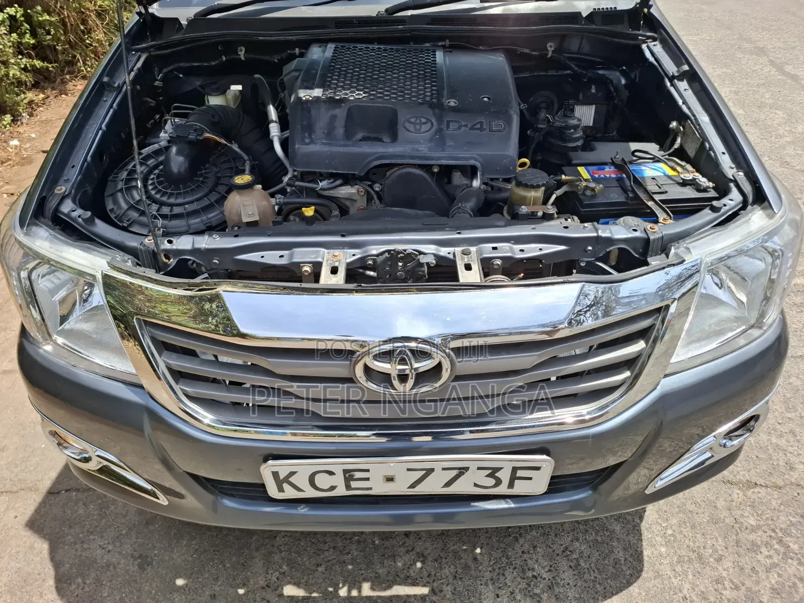 Toyota Hilux 3.0 D-4D Double Cab 2008 Gray