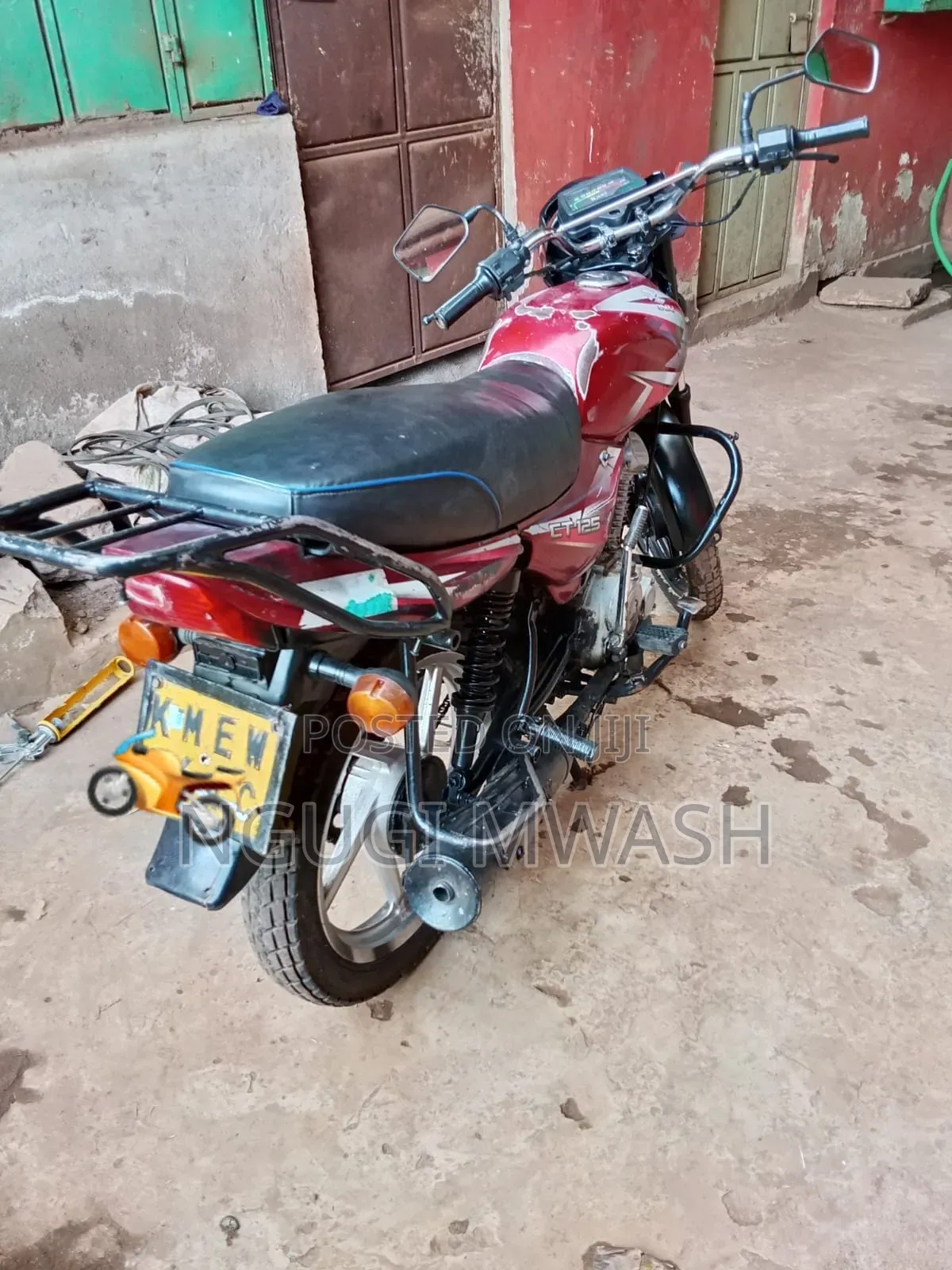 Bajaj CT 125X 2019 Red