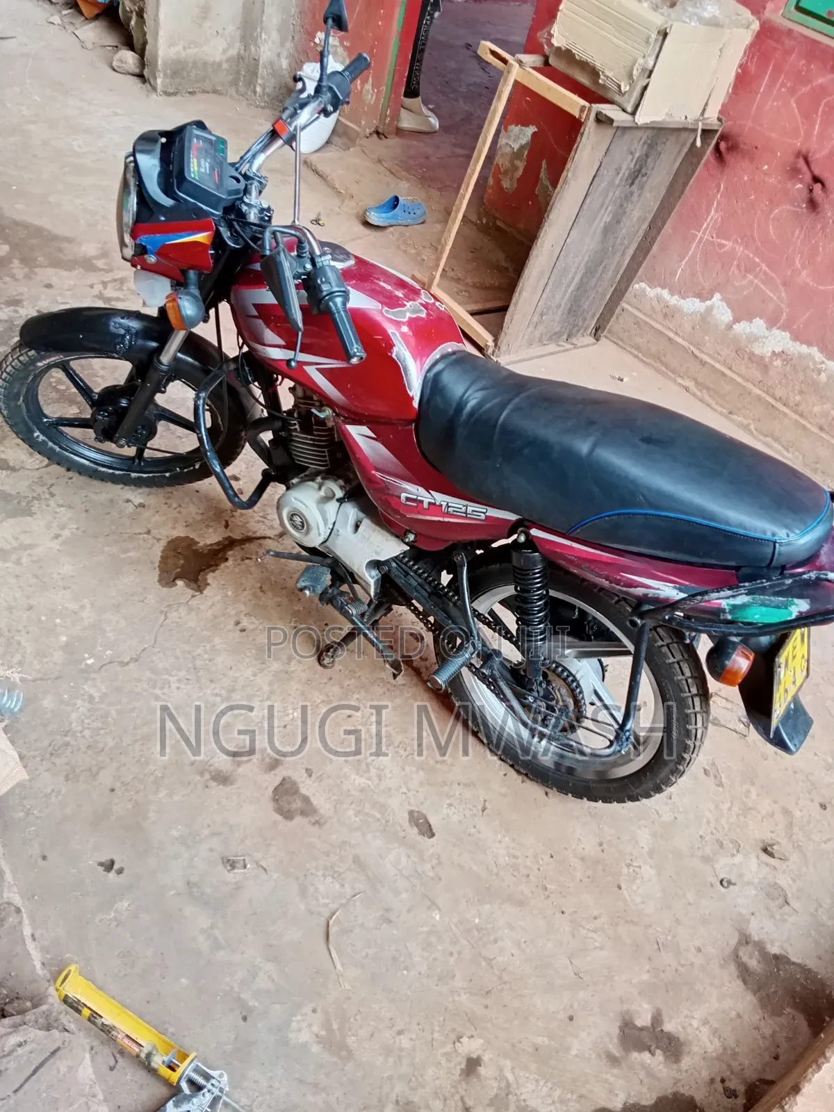 Bajaj CT 125X 2019 Red