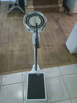 Durable, Non Slip Mechanical Height and Weight Weighing Scale