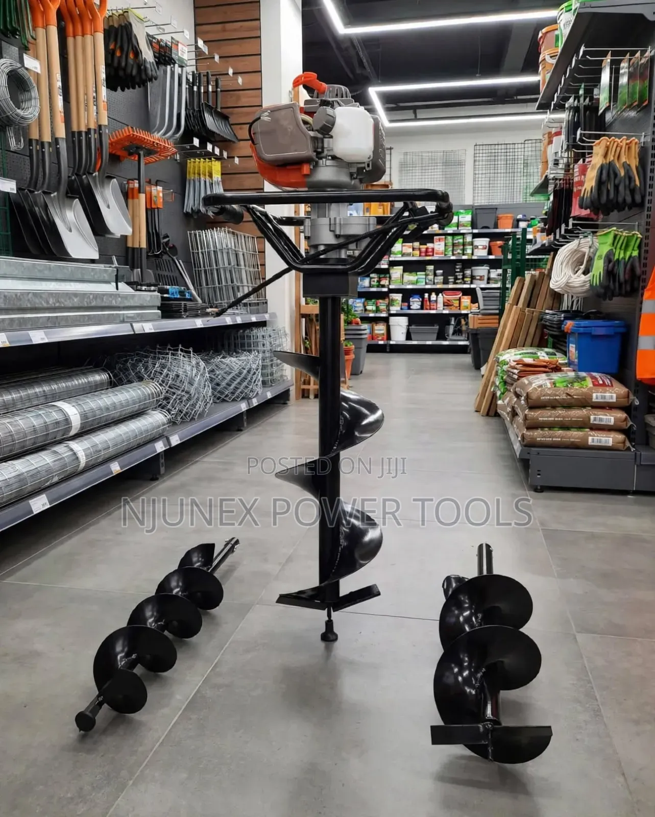 Petrol-Powered Earth Auger (Post Hole Digger)