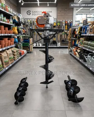 Petrol-Powered Earth Auger (Post Hole Digger)