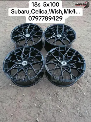 18 Inch Rims for Sale (5x100) Subaru, Mk4, Wish, Celica