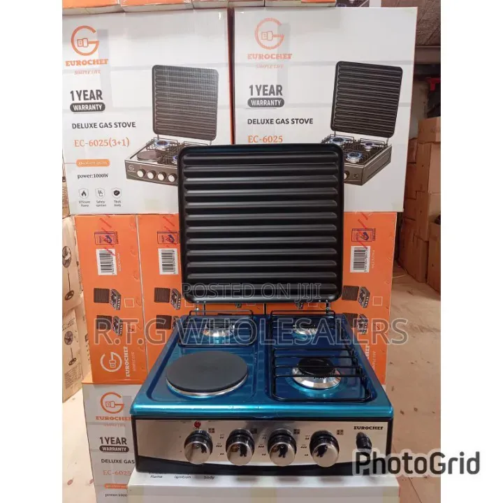 3+1 Eurochef Tabletop Burner