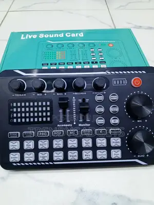 F998 Bluetooth Live Audio Mixer With Echo & Sound Effects