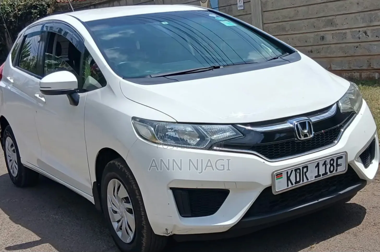 Honda Fit Shuttle 2015 White