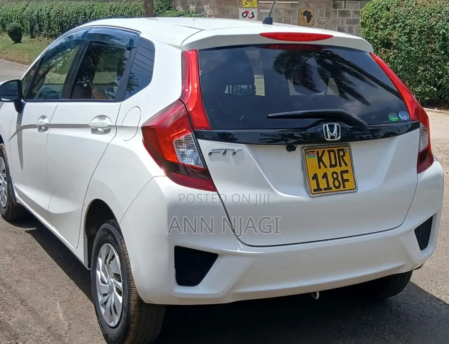 Honda Fit Shuttle 2015 White