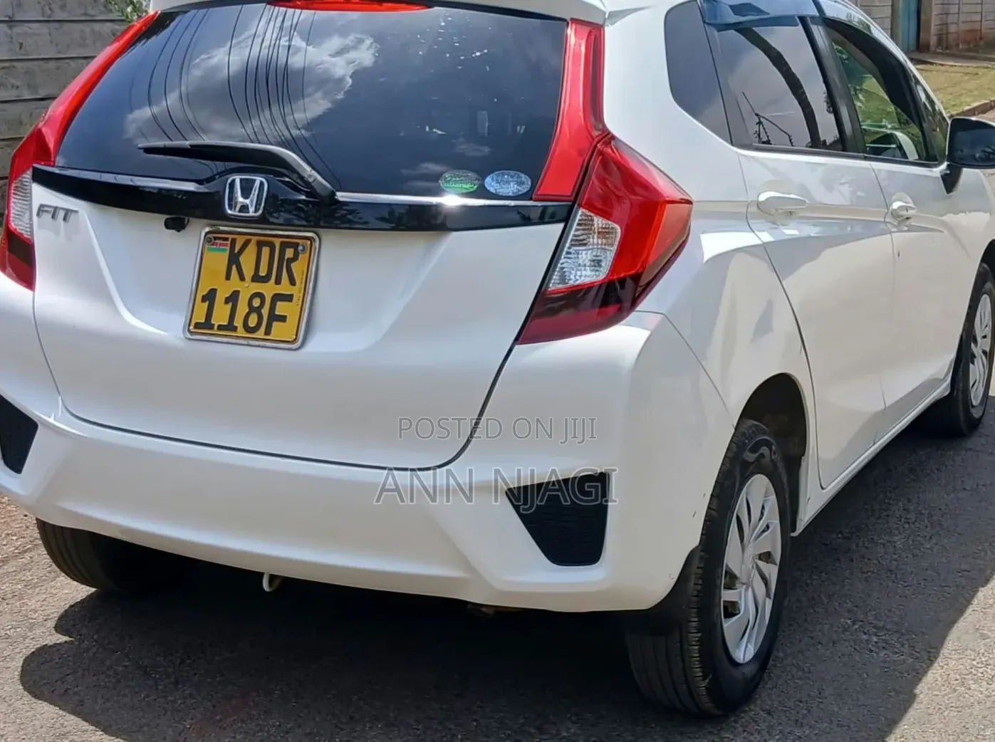 Honda Fit Shuttle 2015 White