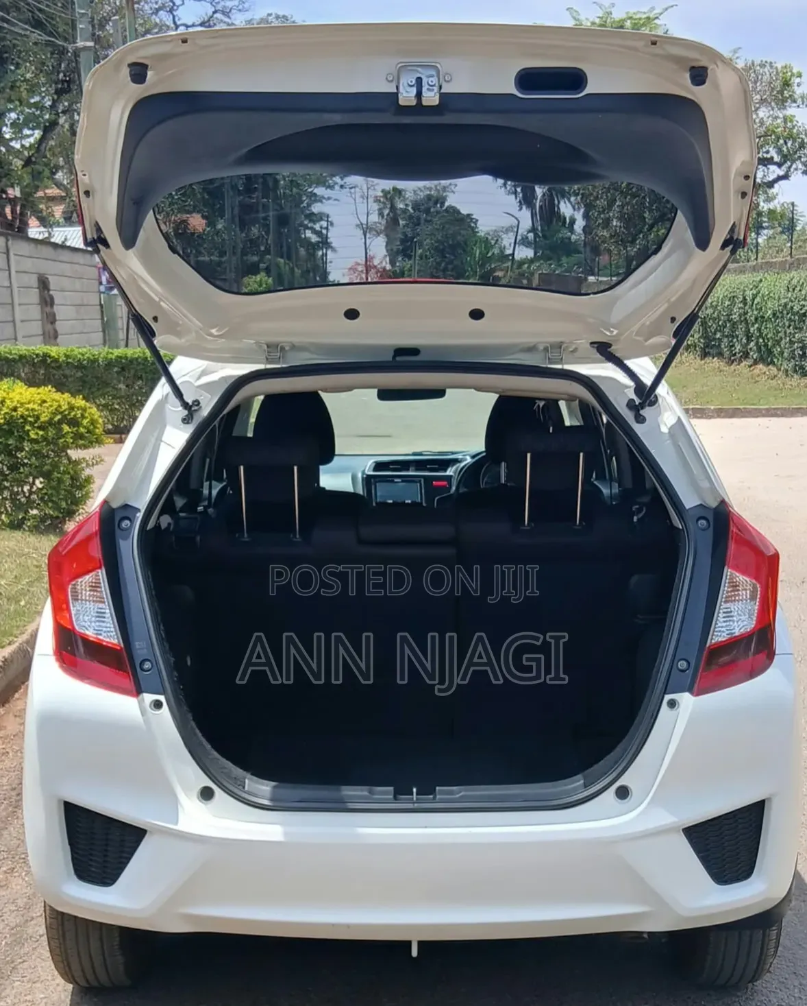 Honda Fit Shuttle 2015 White
