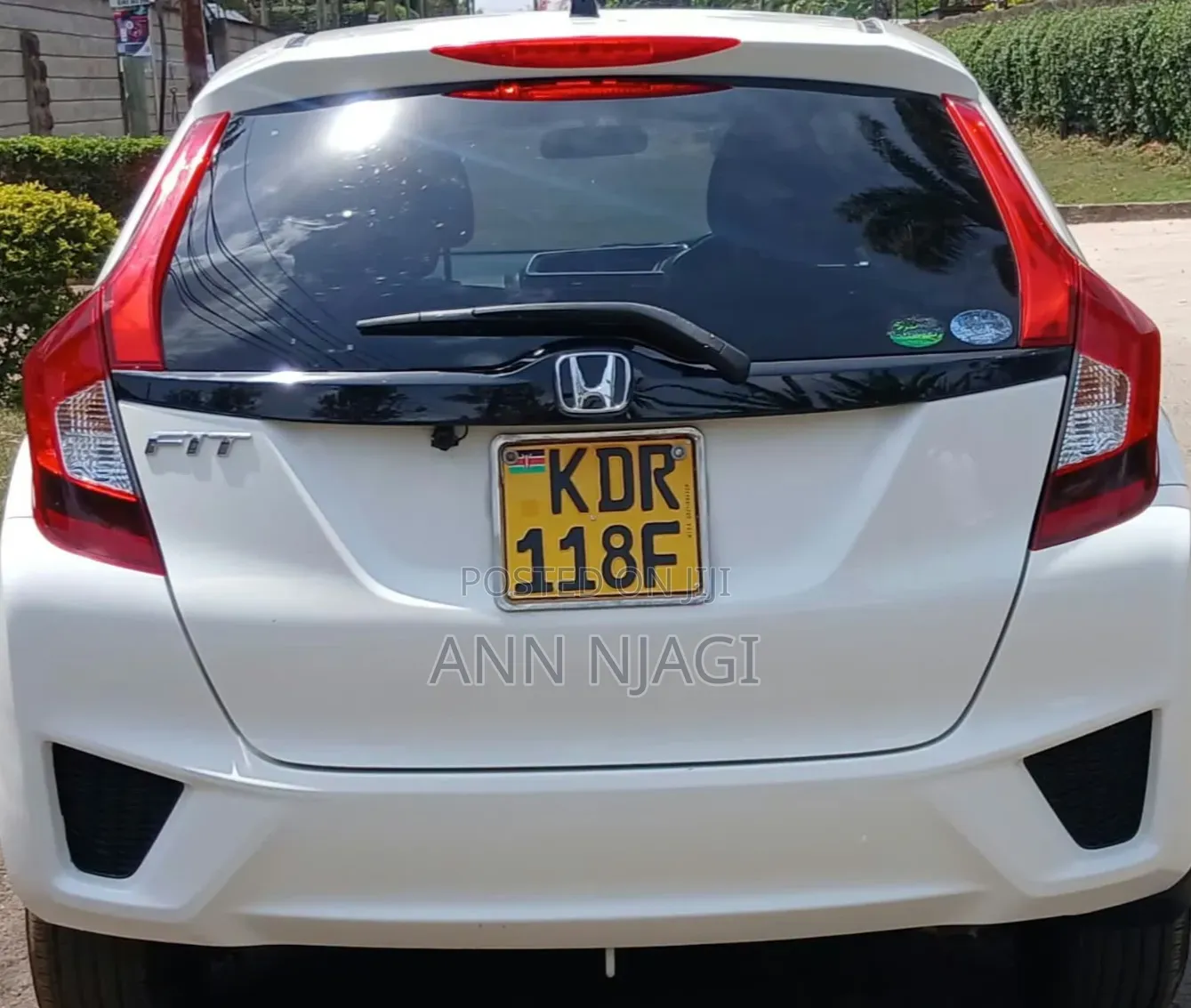 Honda Fit Shuttle 2015 White