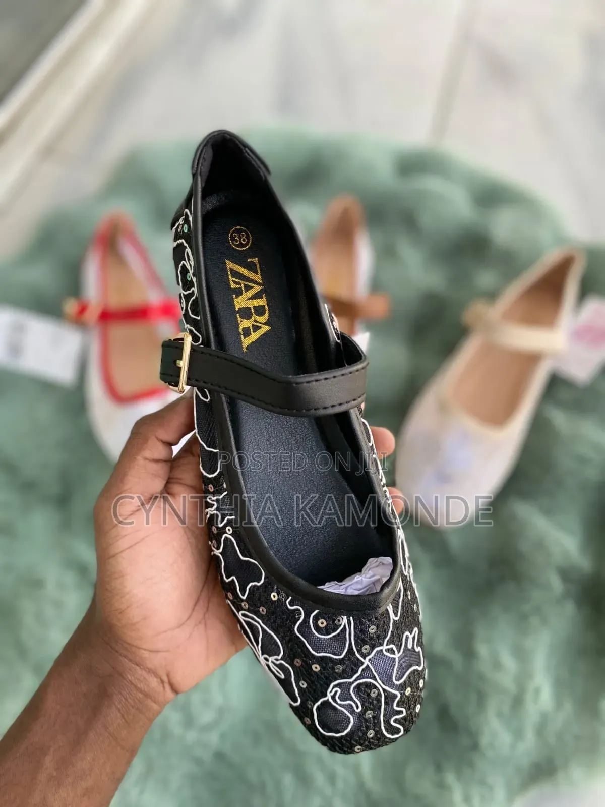 Zara Mesh Ballerina