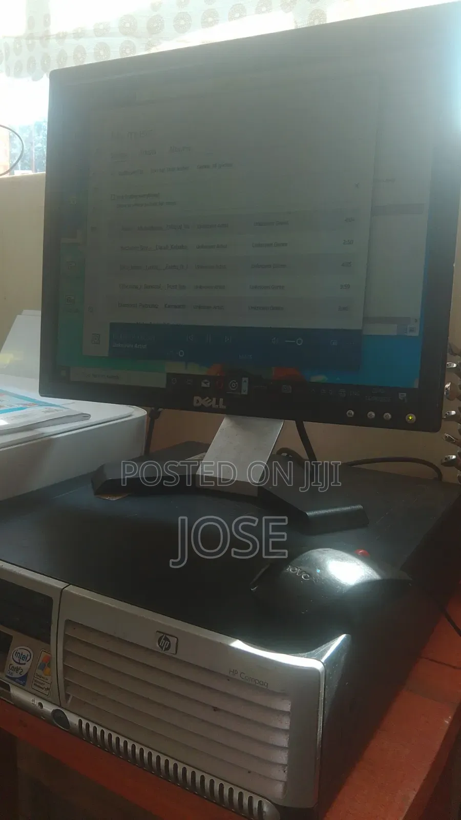 Desktop Computer HP 200 G4 All-in-One 2GB Intel Core i3 SSHD+SSD 160GB