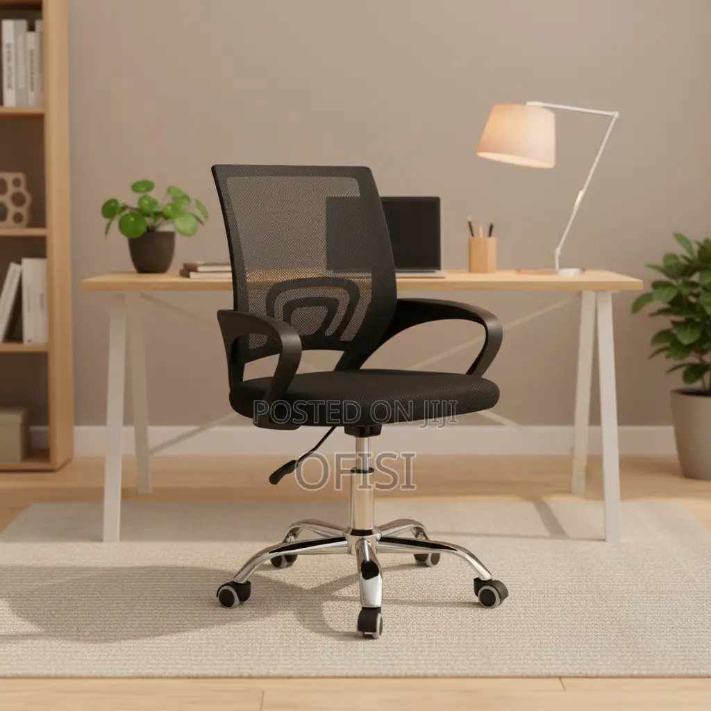 Office Chair; Adjustable Mid-Back Task Chair