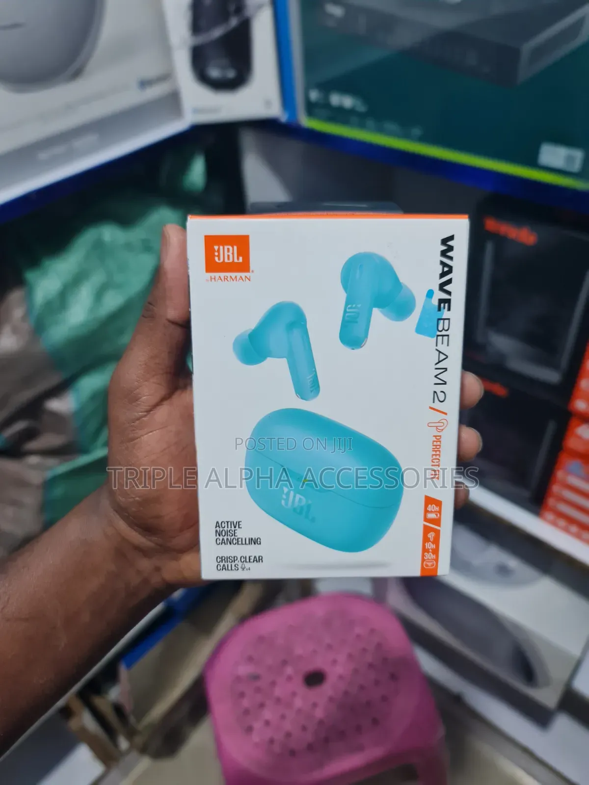 JBL Wave Beam 2, Noise-Cancelling Earbuds