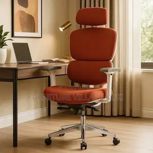Fabric Orthopedic Office Seat
