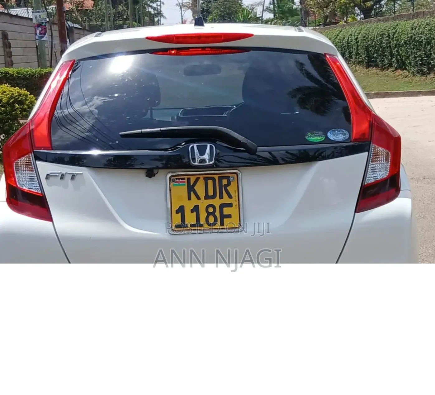 Honda Fit 2017 White