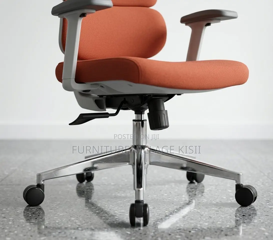 Fabric Orthopedic Office Seat