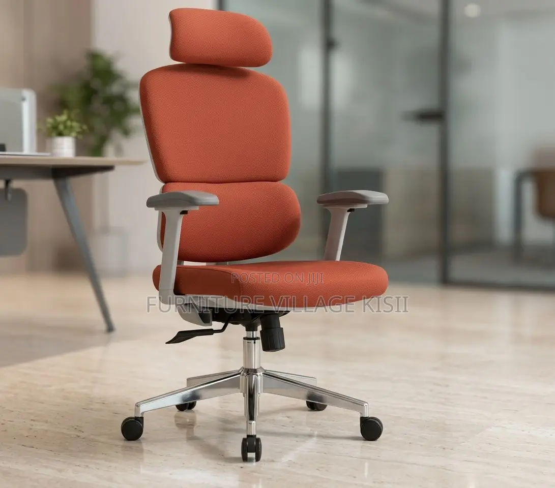 Fabric Orthopedic Office Seat