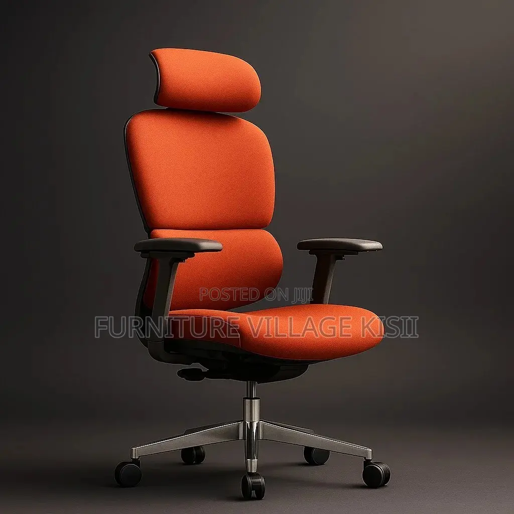 Fabric Orthopedic Office Seat