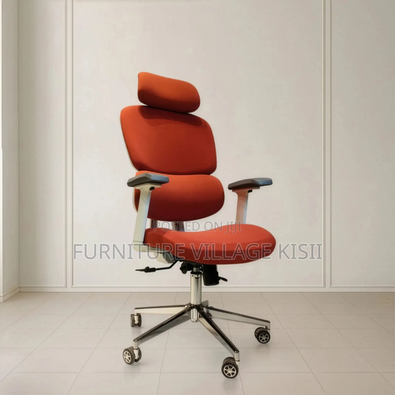 Fabric Orthopedic Office Seat