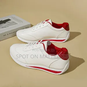 Comfortable and Cute Sneakers for Ladies Sizes 37-43 Red/White/Blue