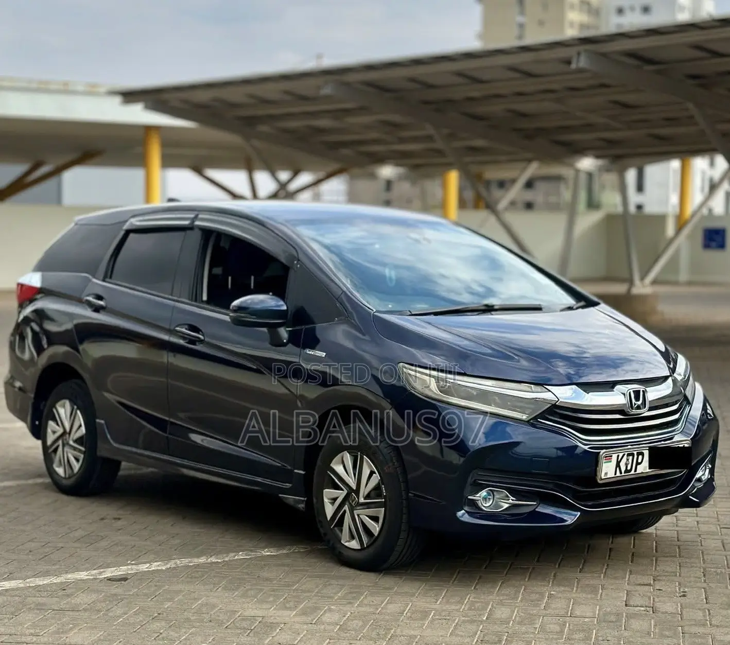 Honda Fit Shuttle 2017 Black