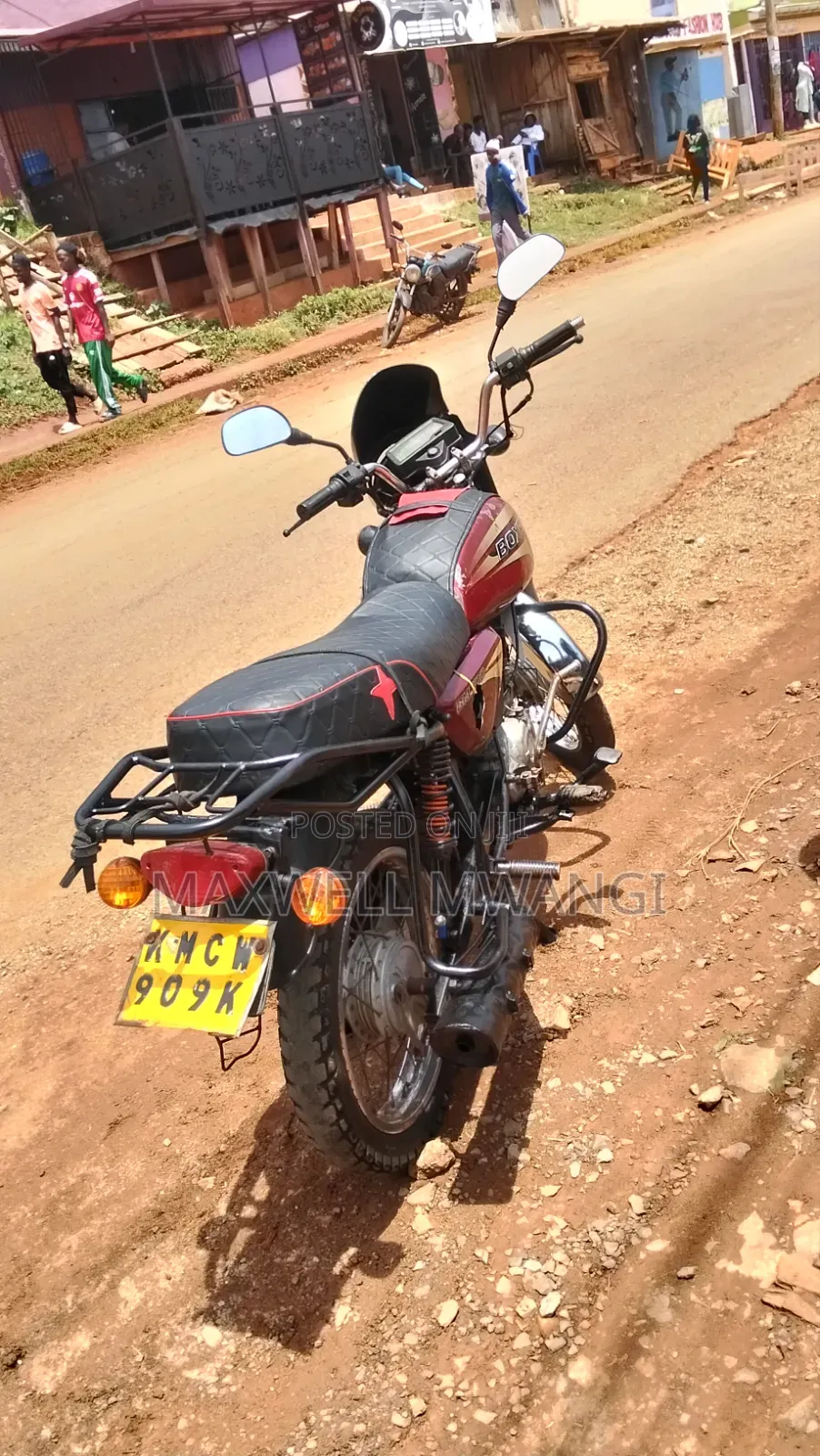 Bajaj Boxer 2015 Red