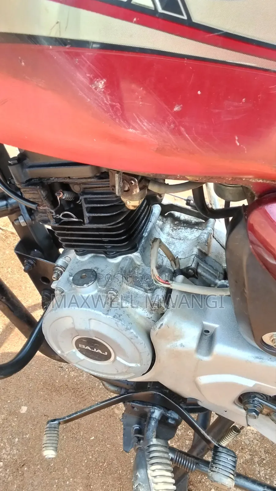 Bajaj Boxer 2015 Red