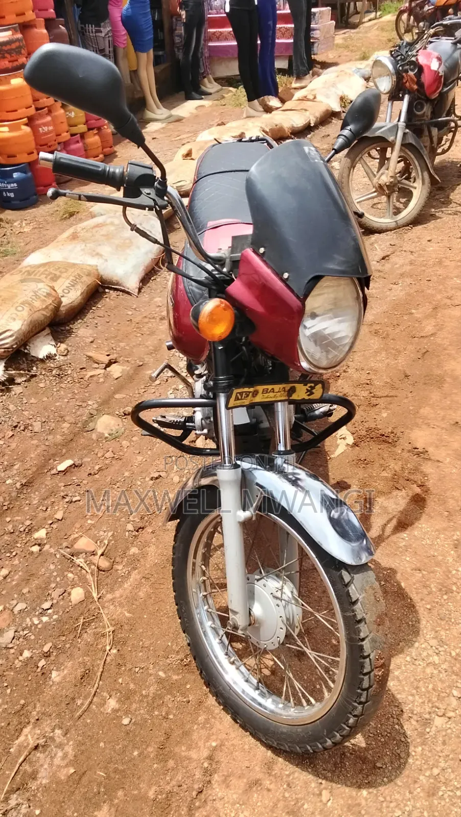 Bajaj Boxer 2015 Red