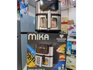 Mika Digital Airfryer 8l With Digital Controls, Large Capacity