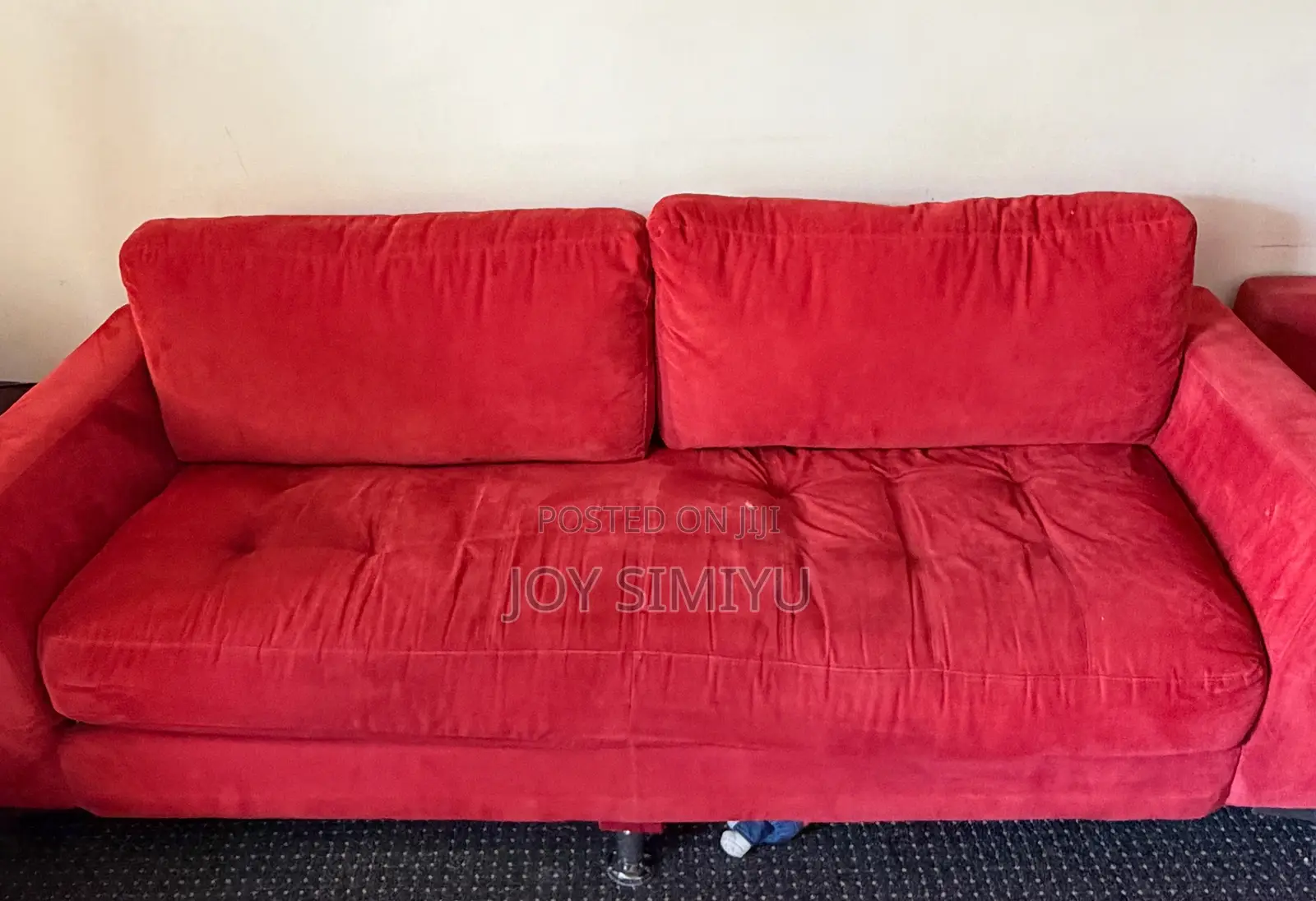 Ex-Uk 6seater Spring Couch 3,2,1.