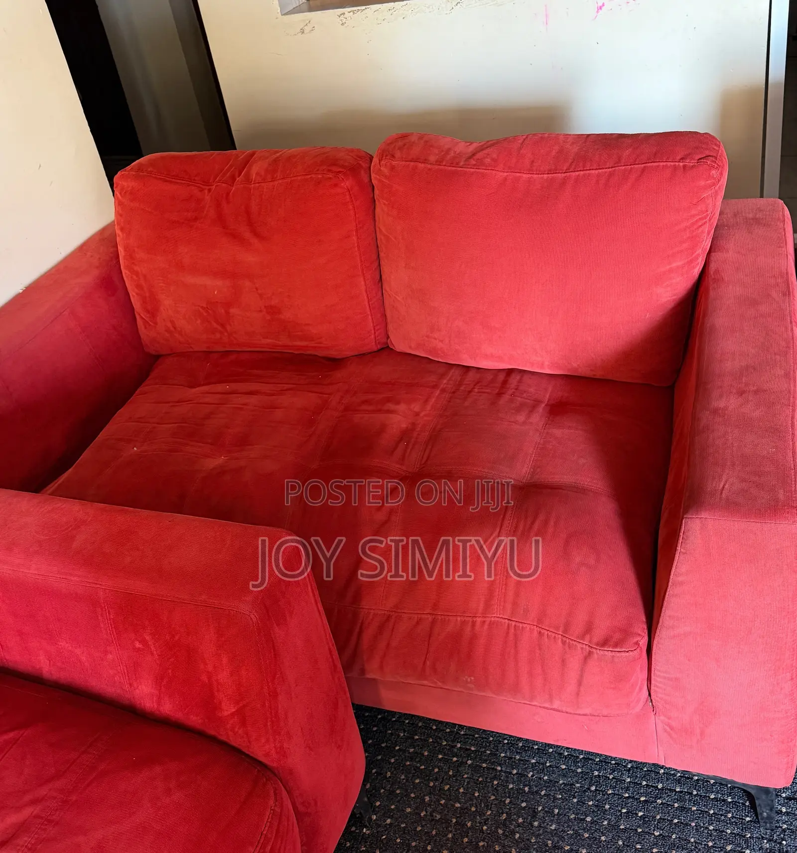 Ex-Uk 6seater Spring Couch 3,2,1.