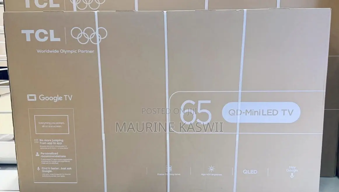 TCL TV 65” C6kQD-Miniled 65 Inch