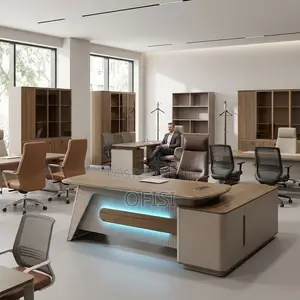 Office Desks| 1.8 Meters L-Shaped Executive Office Table